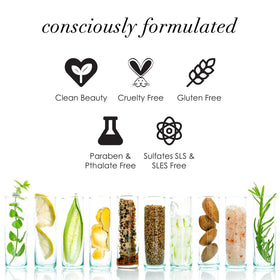 Dermelect ingredient label highlighting peptides and hyaluronic acid benefits