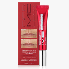 Dermelect front packaging showing professional 15ml bottle and benefits