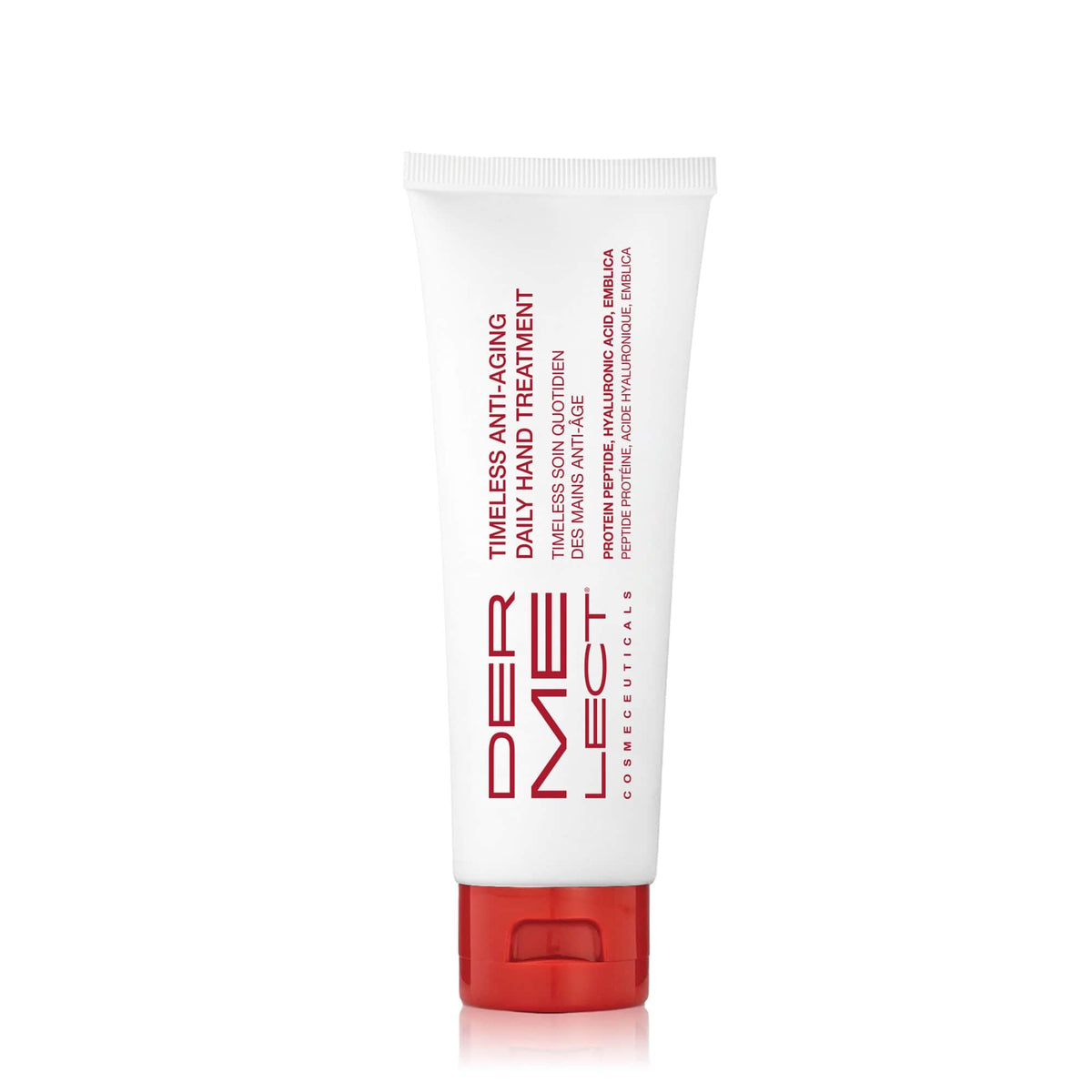 Dermelect front packaging showing tube and product benefits, fast-absorbing hydration