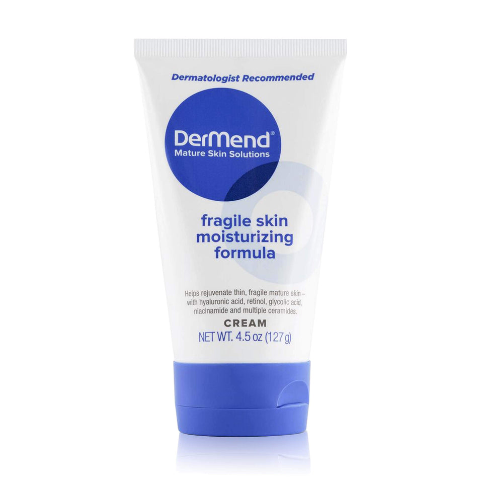 Dermend front of tube showing product branding and size for clear identification and trust