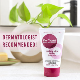 Dermend ingredients laid out to show arnica, ceramides, retinol benefits