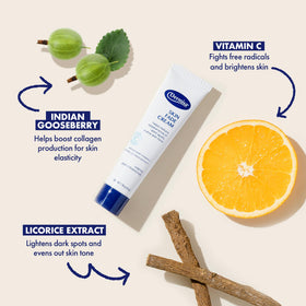 Dermisa cream on hand demonstrating quick absorption and hydrating finish