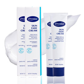 Dermisa front packaging showing product tube and brightening benefit