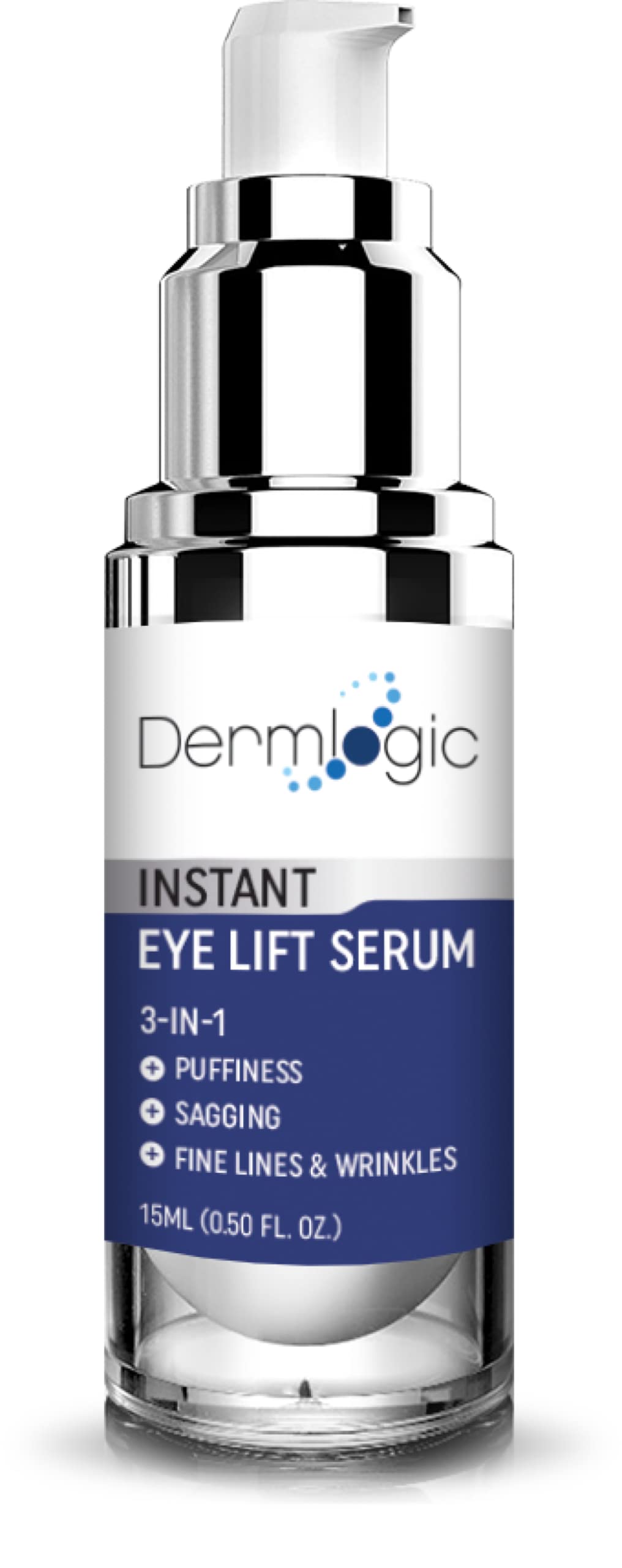 Dermlogic front packaging showing instant lift benefit