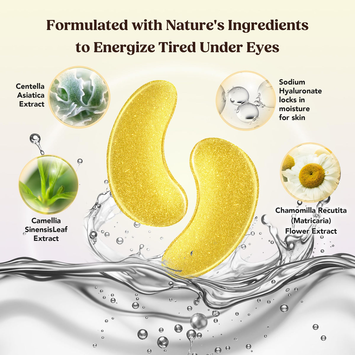 DERMORA application demo under eye for quick puffiness relief