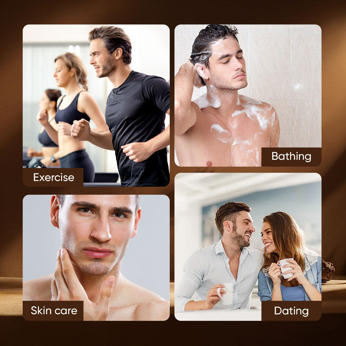 Derperzi label detail focusing on fragrance and alcohol-free claim for gentle formula benefit