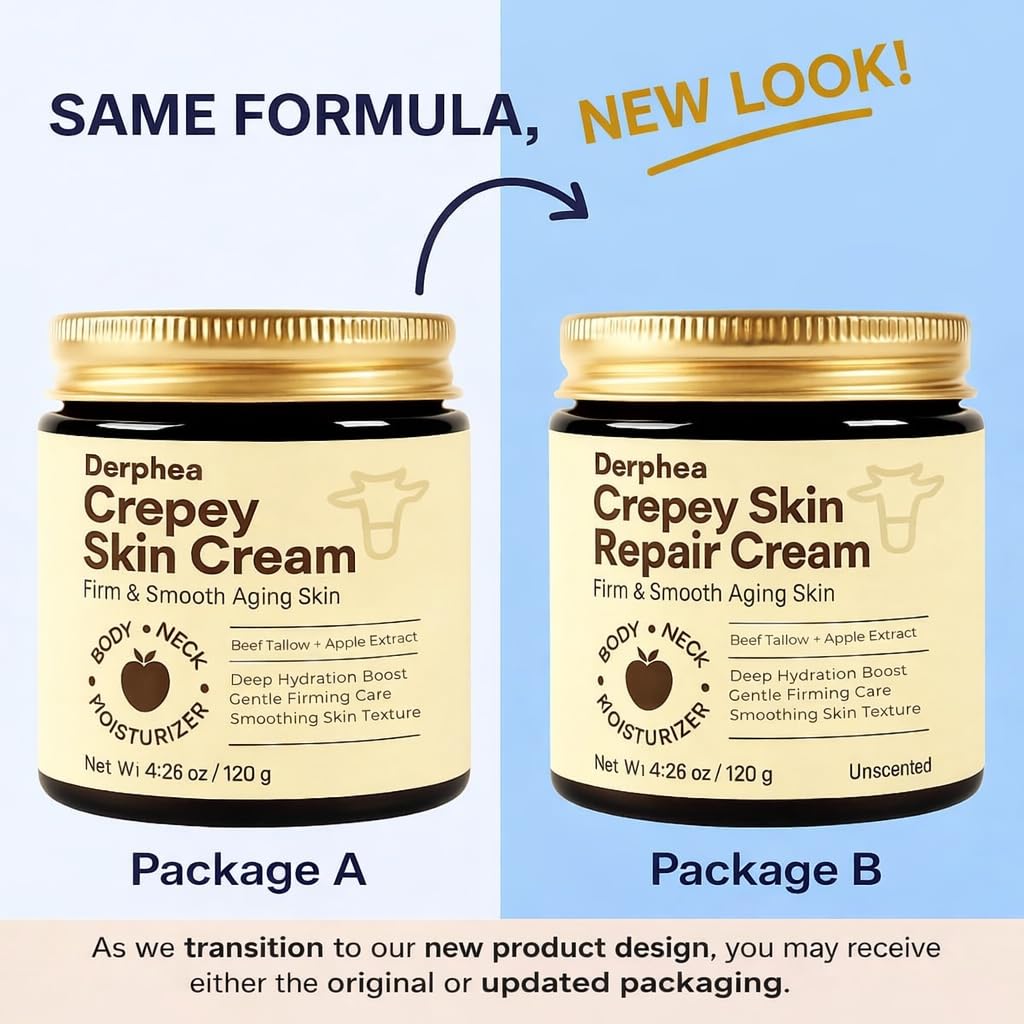 DERPHEA open jar close-up of creamy texture delivering rich nourishment to thin skin