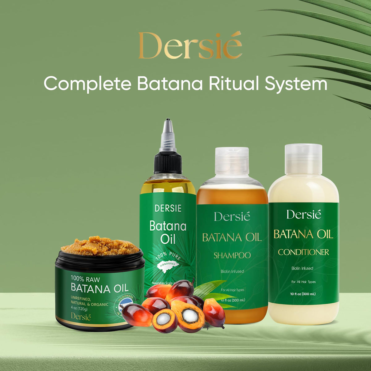 Applying Dersie to scalp with massage demonstrating conditioning and manageability