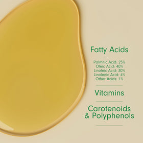 Dersie close-up drops of batana oil showing silky texture for added shine