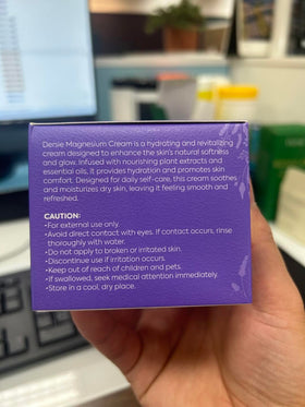 Dersie label closeup focusing on ingredient list and scent for informed shoppers