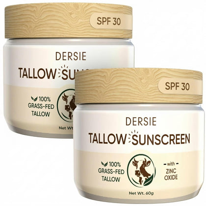Dersie product front packaging showing SPF 30 and pack of two for visible protection