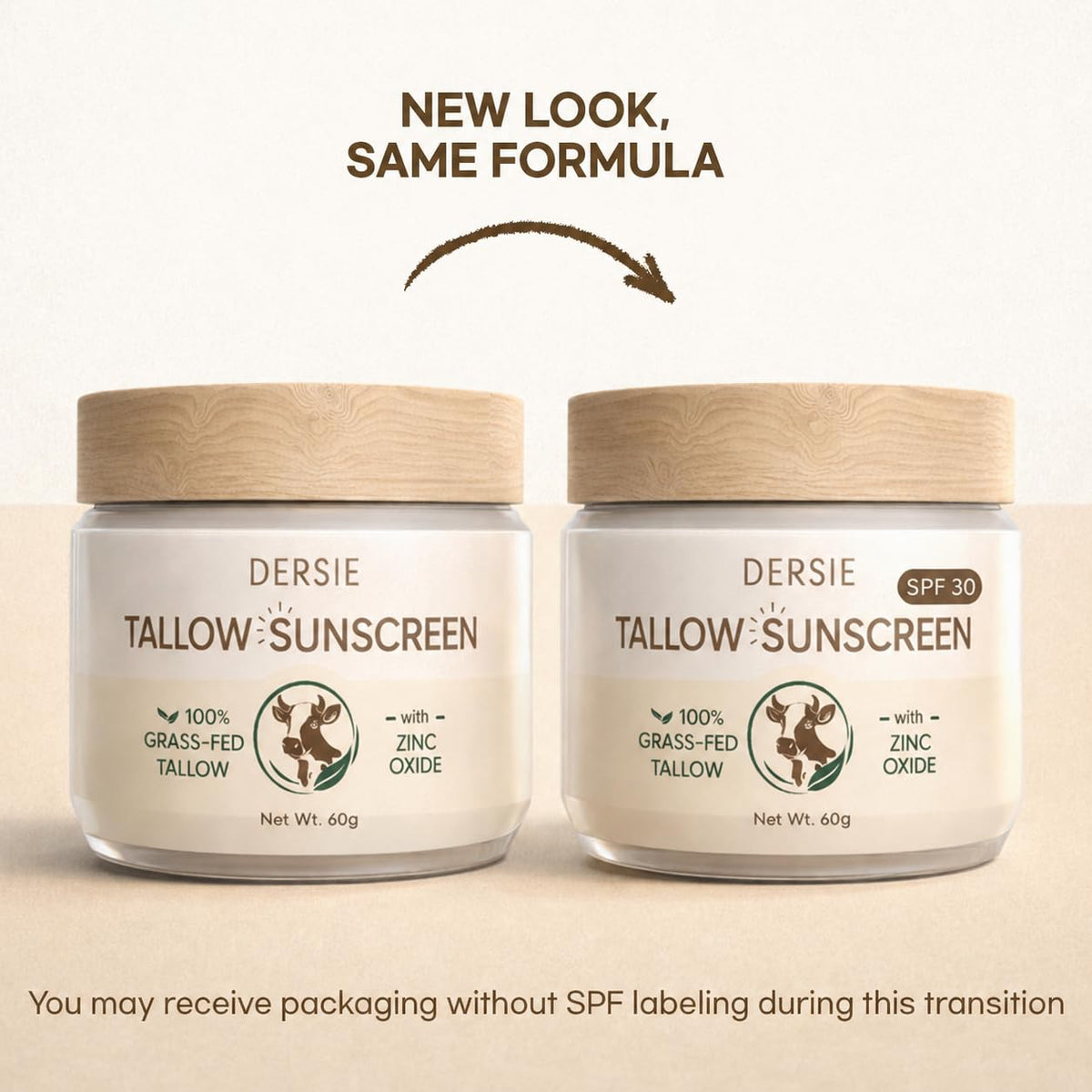 Dersie open tube cream texture highlighting smooth application benefit