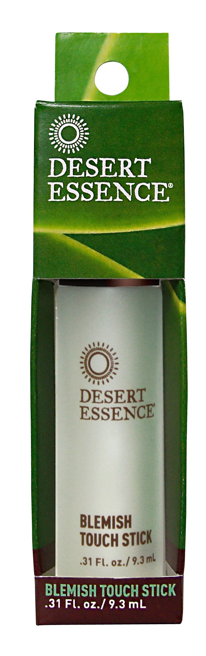Desert Essence blemish stick front view showing compact spot treatment benefit