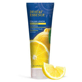 Desert Essence bottle front view showing label and 8 fl oz size benefit