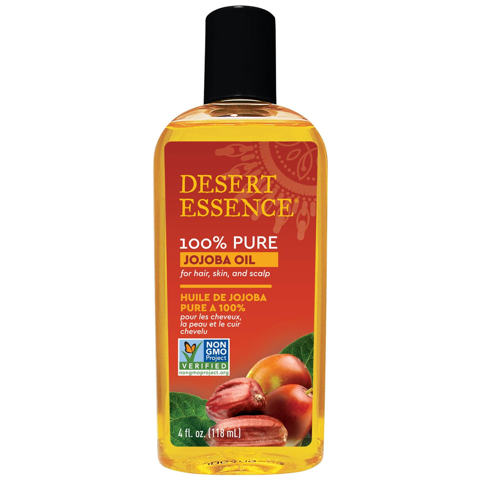 Desert Essence bottle front view showing clean label and hydration benefit