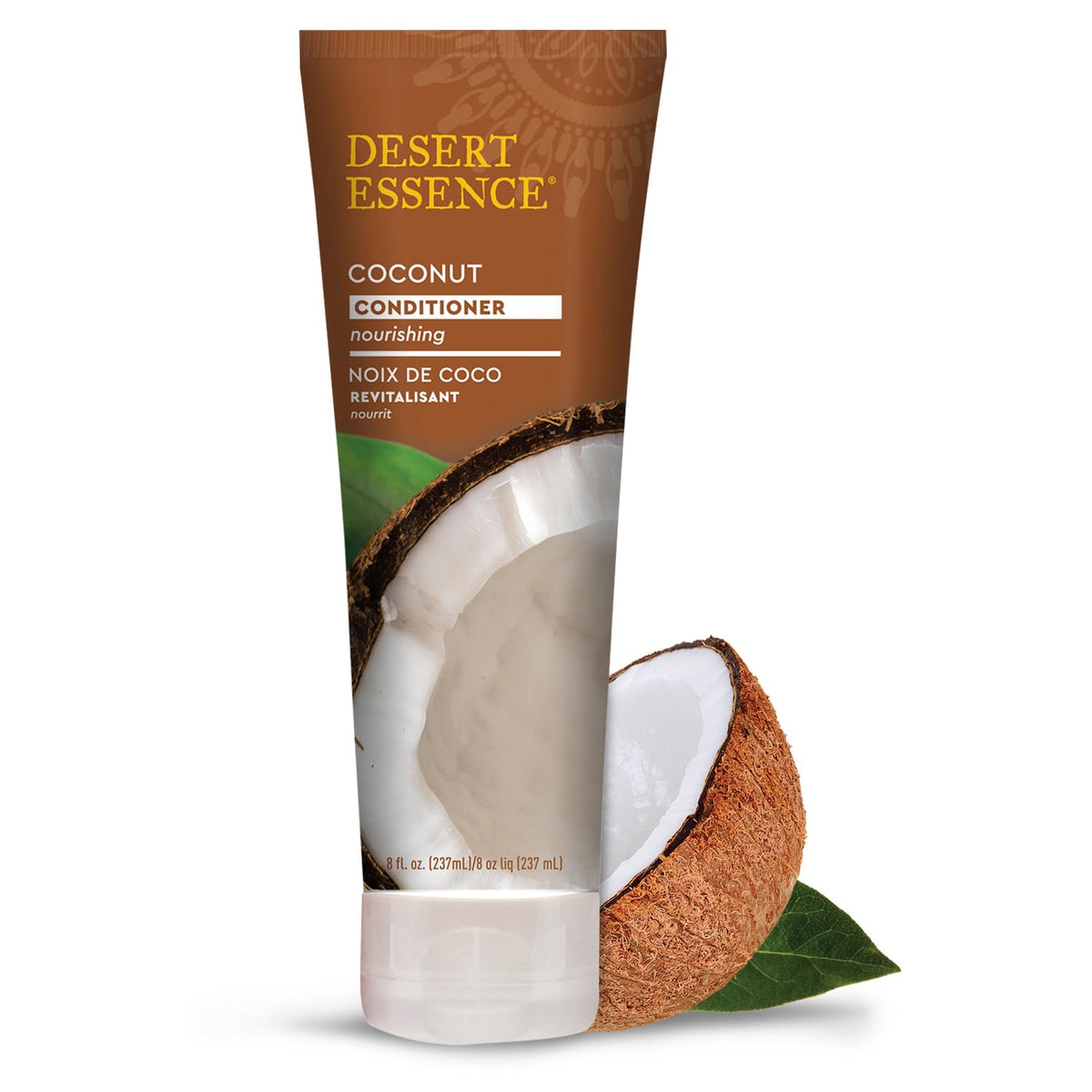 Desert Essence front bottle showing clean design and moisturizing benefit