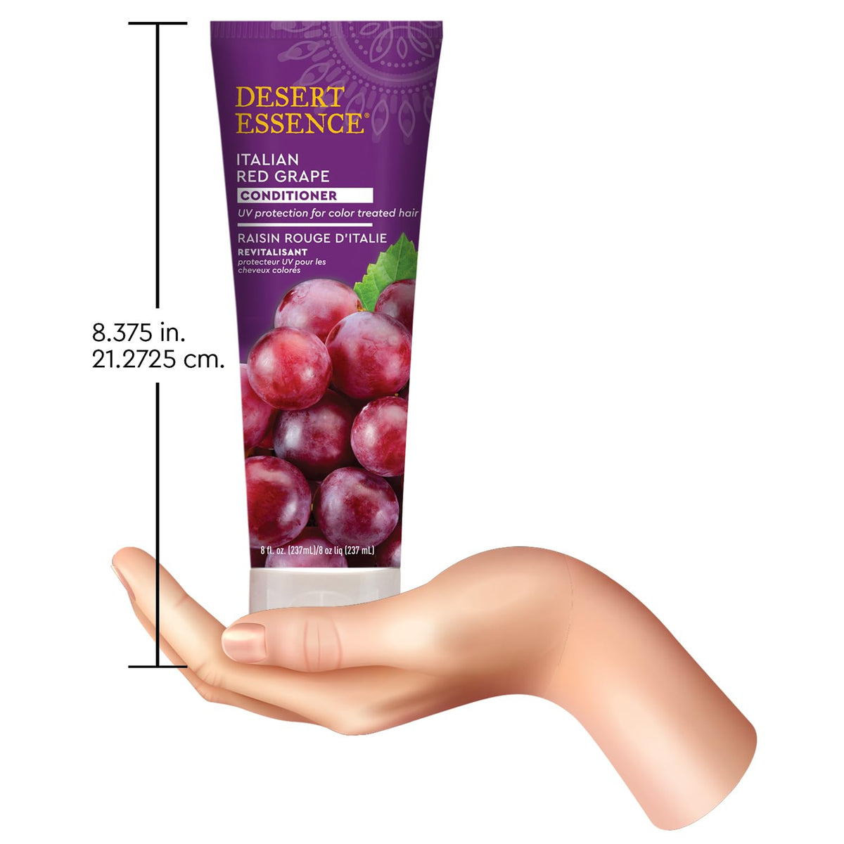 Desert Essence conditioner creamy texture close-up illustrating smooth application