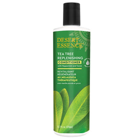 Desert Essence front bottle showing product and volume benefit