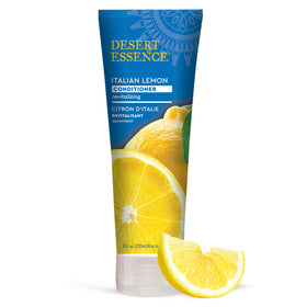 Desert Essence bottle front view showing packaging and benefits