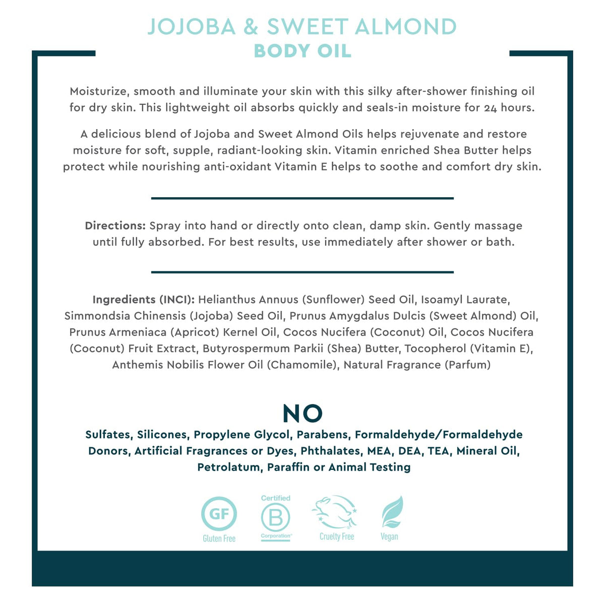 Desert Essence jojoba oil droplet on fingertip nourishing skin