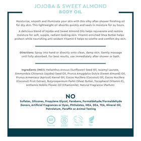 Desert Essence jojoba oil droplet on fingertip nourishing skin
