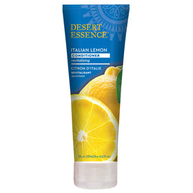 Desert Essence label close-up showing ingredients and certifications