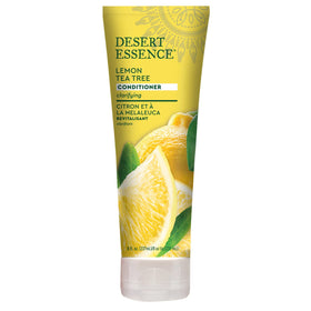 Desert Essence front bottle view showing lemon tea tree label and size benefit