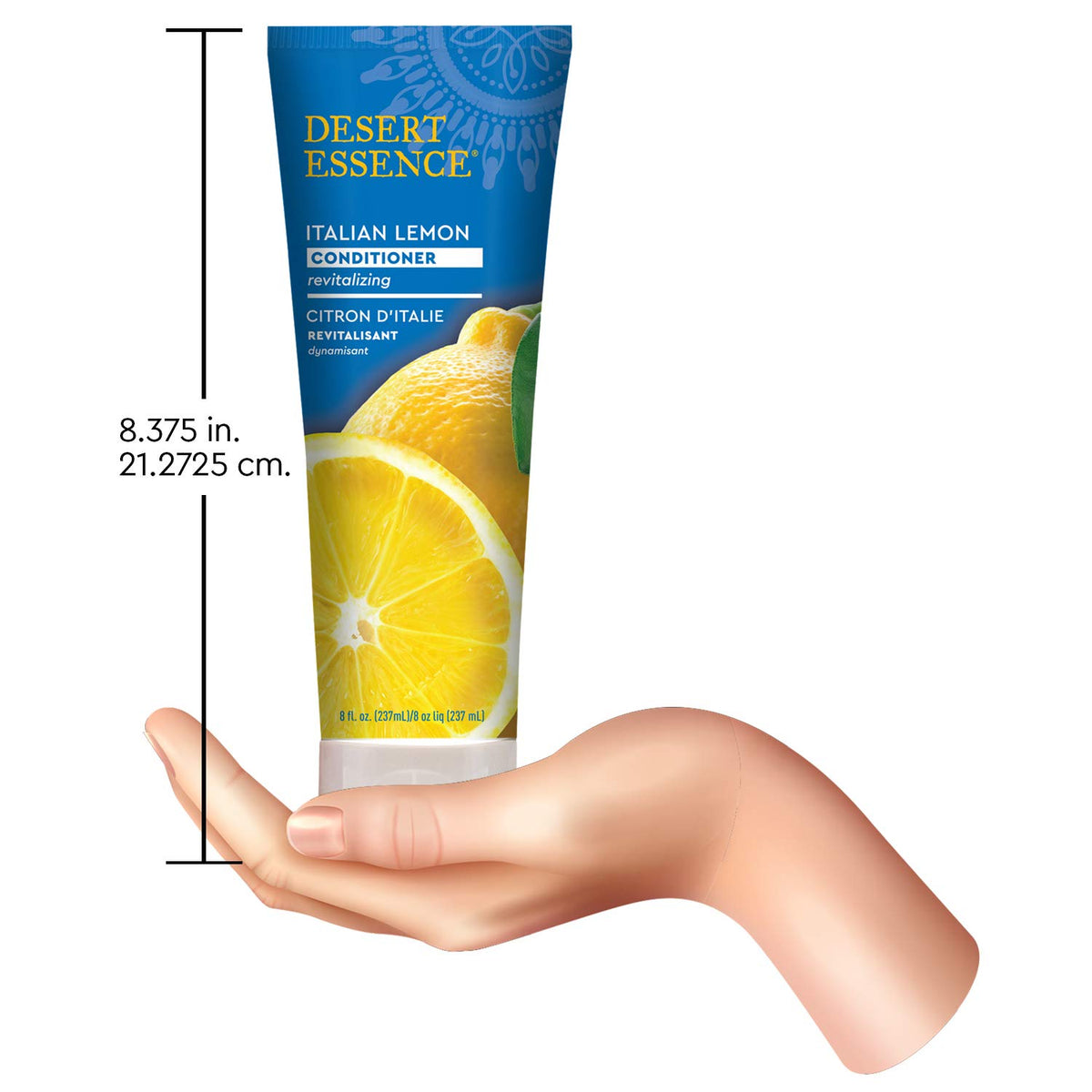 Desert Essence creamy conditioner texture highlighting smoothness