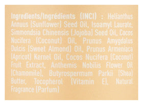 Droplets of oil texture from Desert Essence highlighting lightweight, non-greasy finish