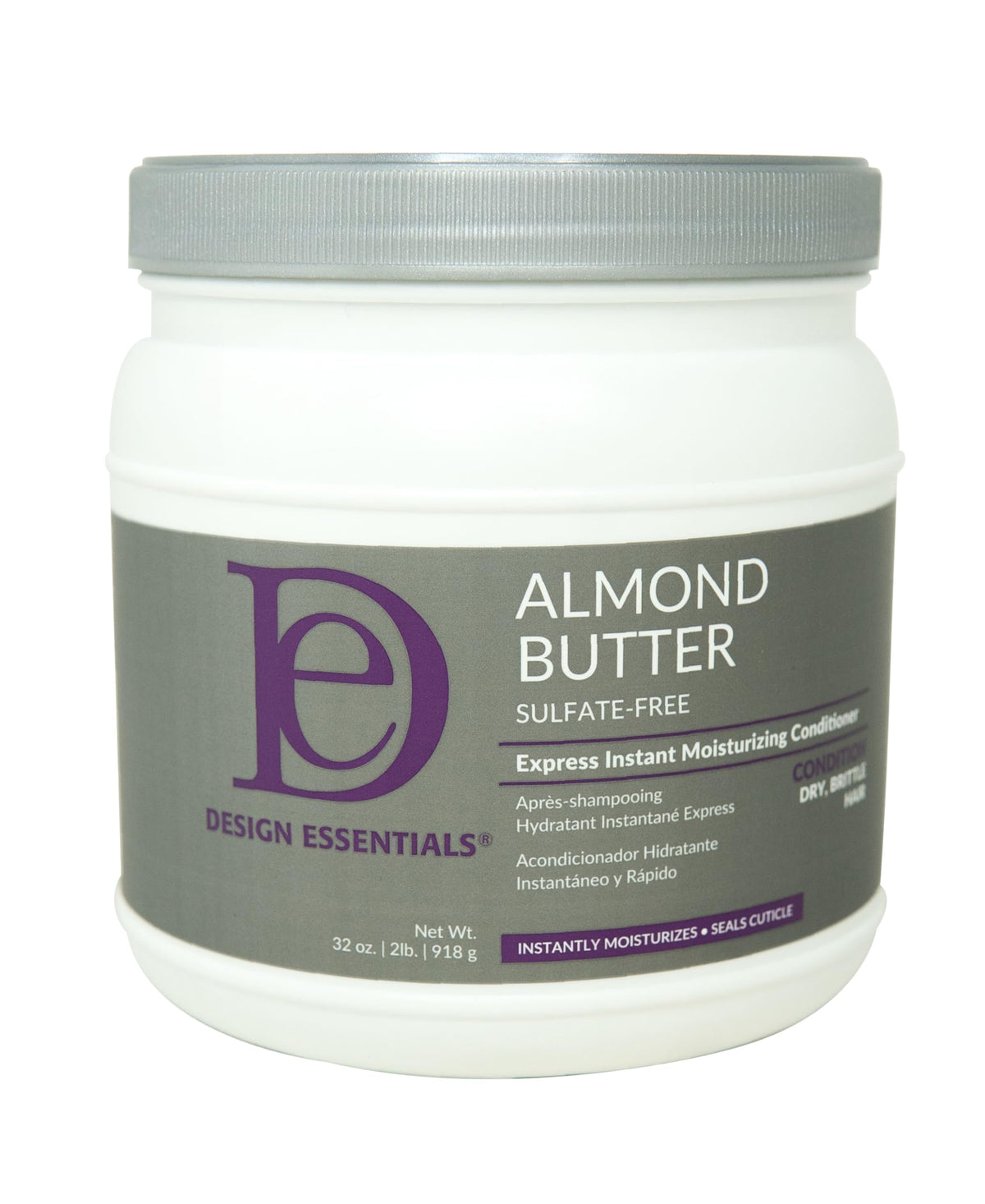 Design Essentials front packaging shows 32 oz bottle and product benefits