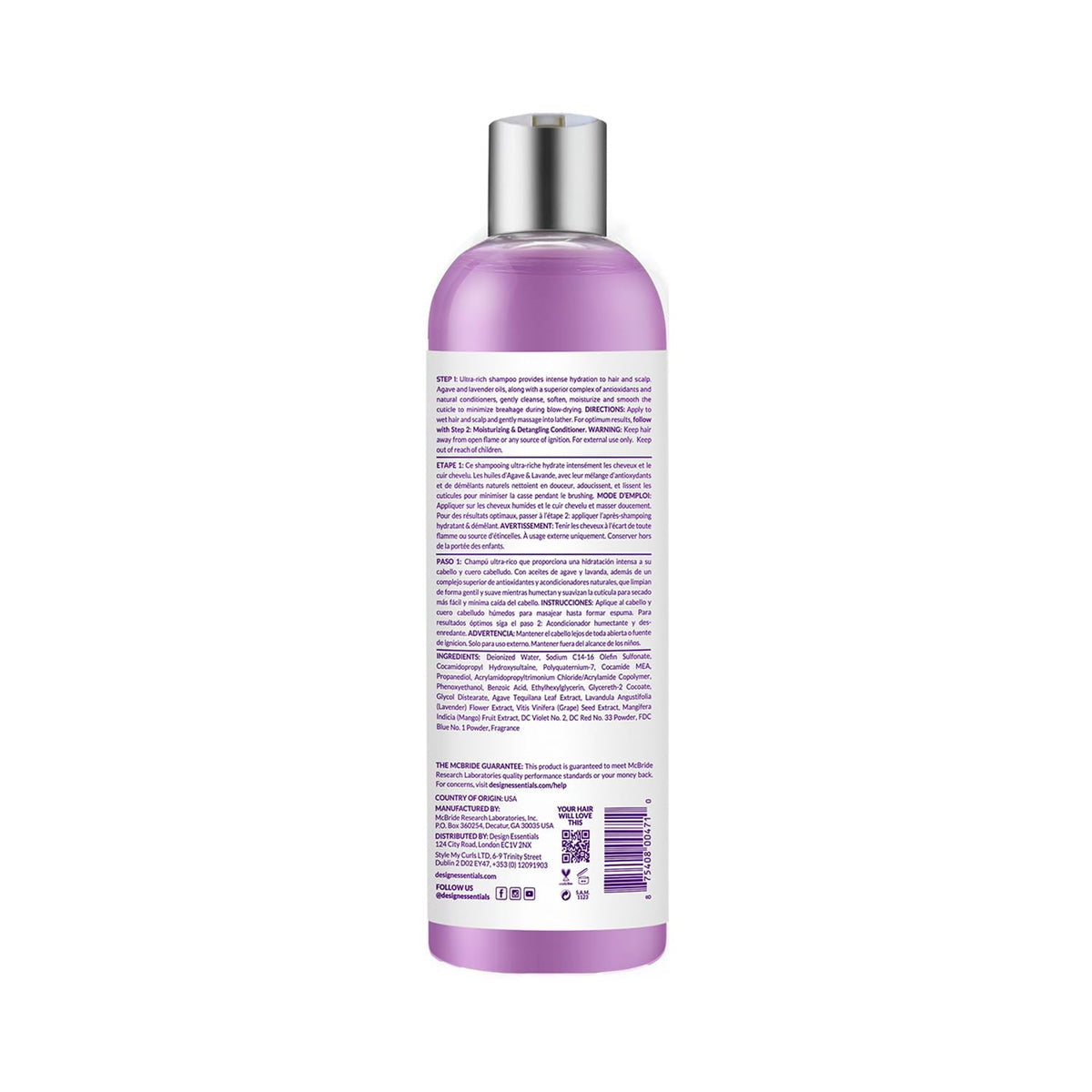 Design Essentials bottle pump close-up demonstrating easy dispensing
