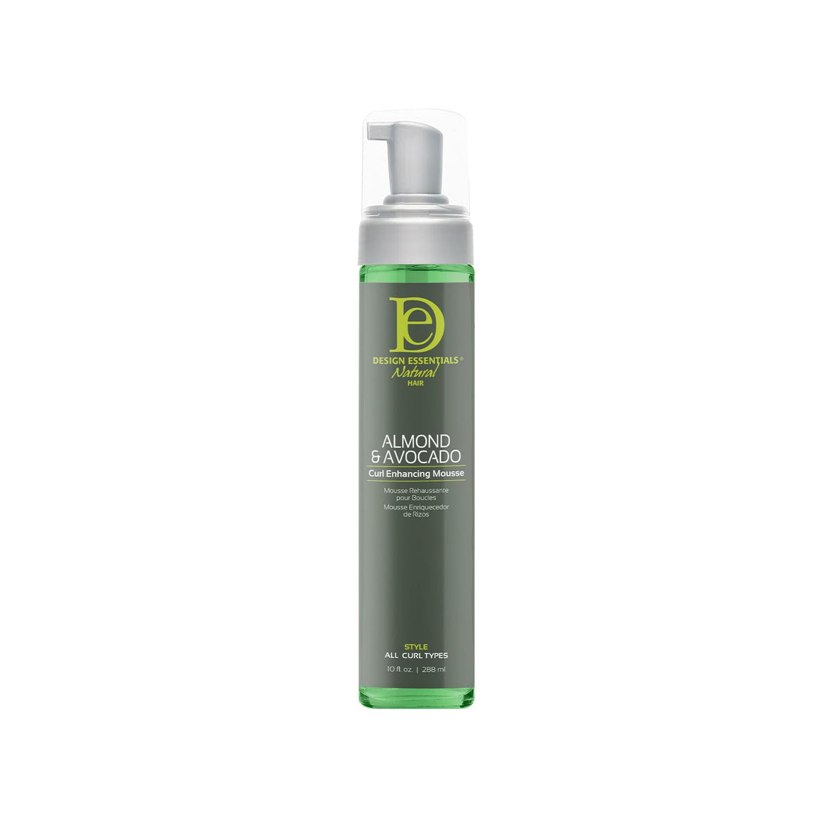 Design Essentials front bottle showing product and volume for easy selection