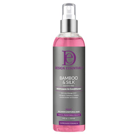 Design Essentials bottle front label showing product name and benefits
