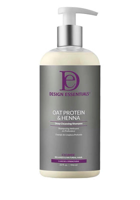 Design Essentials front packaging shows bottle and label for clear identification and benefits