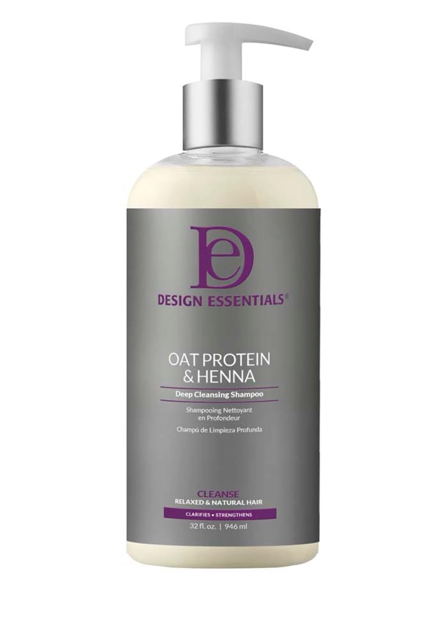 Design Essentials front packaging shows bottle and label for clear identification and benefits