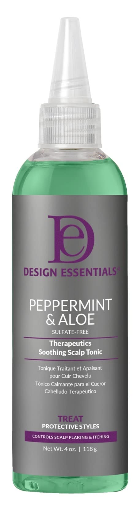 Design Essentials front packaging showing bottle and label for quick identification and benefit