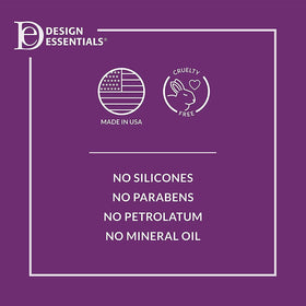 Design Essentials shampoo applied to wet textured hair easing detangling and smoothing strands
