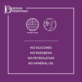 Design Essentials 32 oz size comparison showing large bottle for long-lasting salon-style supply