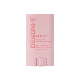 Design.Me front packaging showing compact wax stick and branding for easy styling