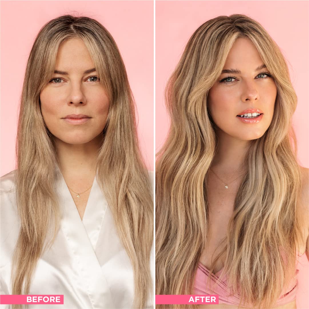 Design.Me PUFF.ME paired with matching shampoo for coordinated color-safe care