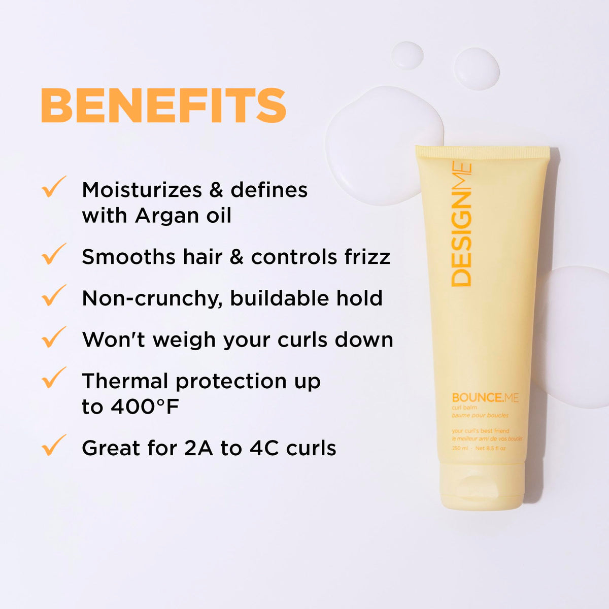 Design.Me BOUNCE.ME being worked into hands for even application benefit