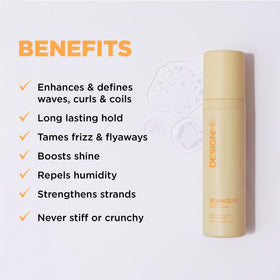 Design.Me spray mist in motion demonstrating even product distribution