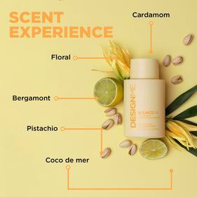 Design.Me kukui and buriti oils displayed to highlight natural nourishment benefit