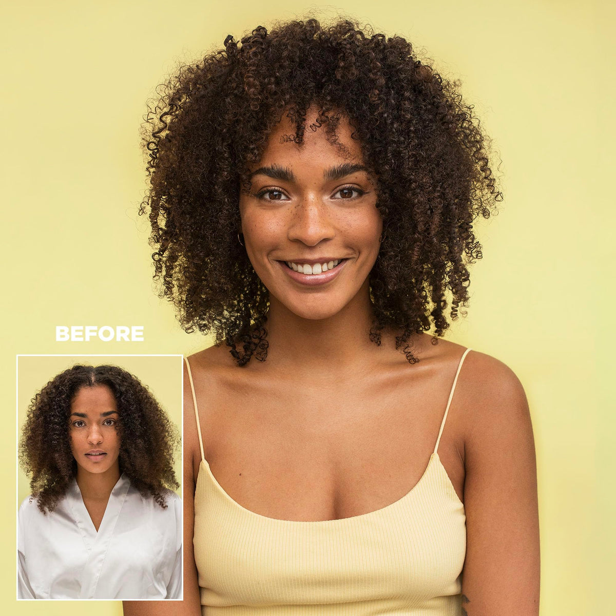 Design.Me closeup label showing CGM-approved and clean-ingredient benefit