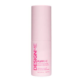 Design.Me PUFF.ME front packaging showing sleek bottle and label benefits