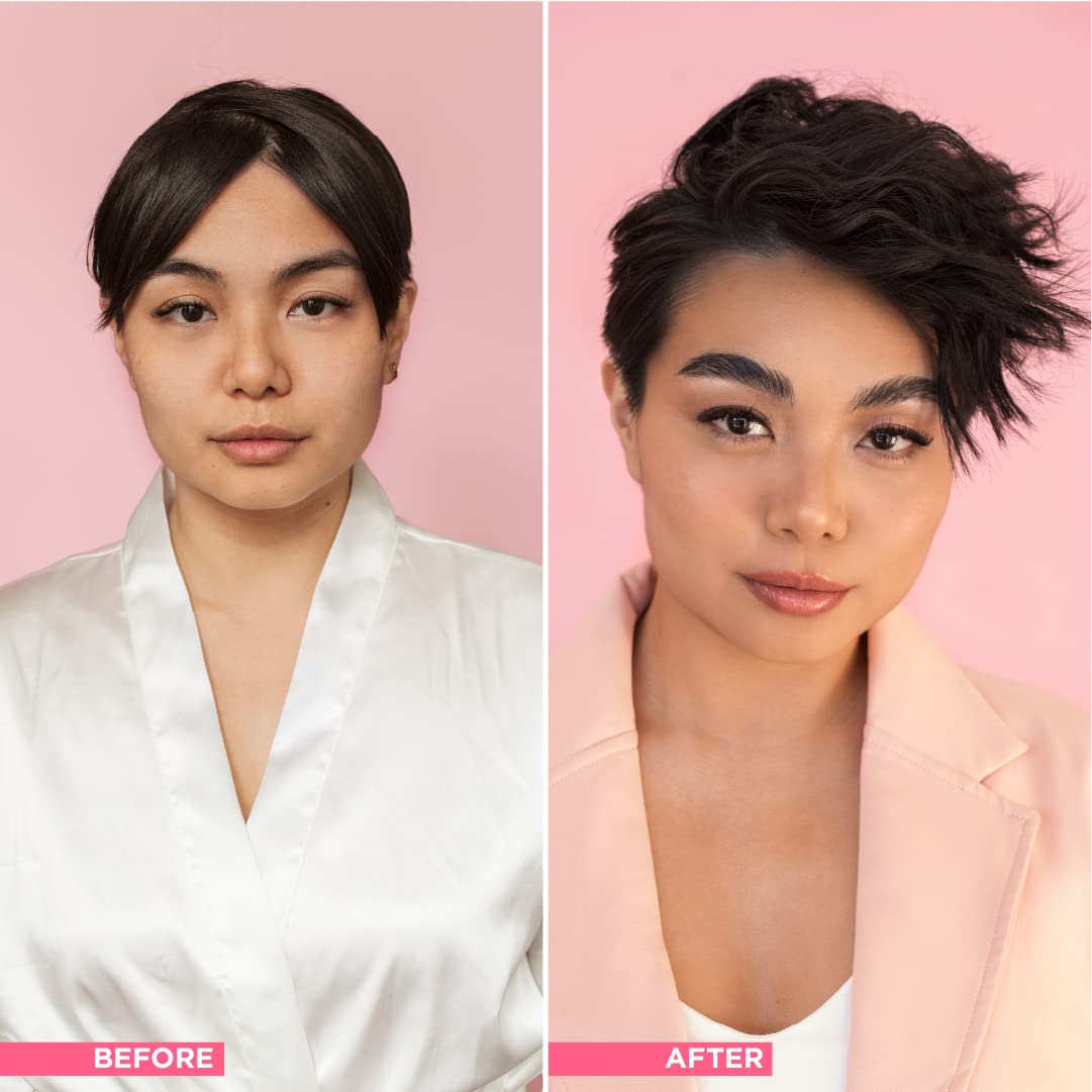 Design.Me PUFF.ME used in an updo demonstrating hold and textured styling benefit