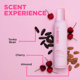 Design.Me 250mL bottle with cap highlighting travel-friendly size benefit