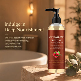 DESIYUE bottle staged in bathroom showing post-shower routine convenience
