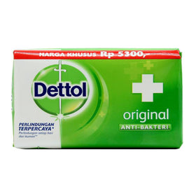 Dettol in a bathroom lifestyle setting used by person washing hands for everyday freshness
