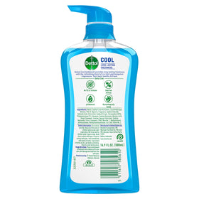 Dettol back label with ingredients view showing transparency benefit